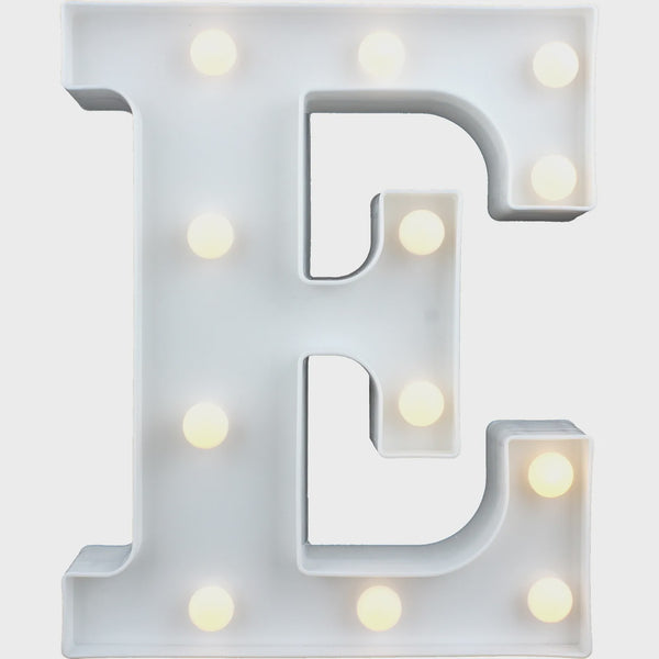 LED LETTER LIGHT E